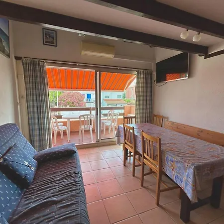 Apartment T3 Mezzanine Climatise Avec Piscine Proche Et Commerces A - Fr-1-388-226 Argeles-sur-Mer